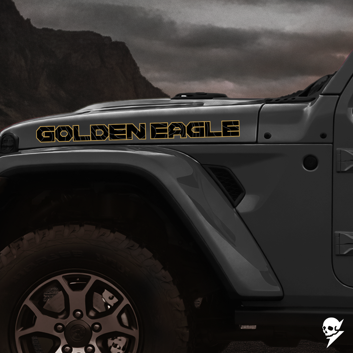 "Golden Eagle- Vanguard" (LeyLine) JL / JT / JK hood