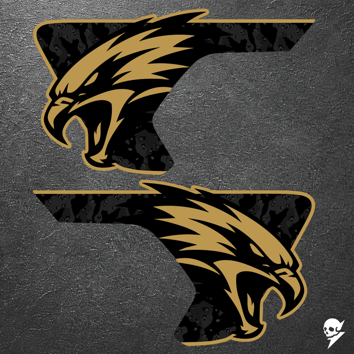 "Golden Eagle- Vanguard" (Black Storm) JL / JT vents