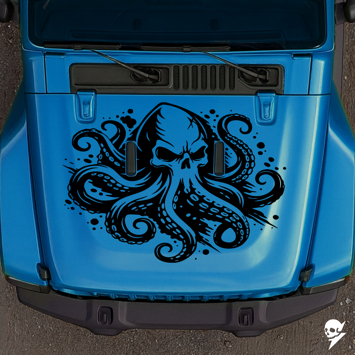 "Kraken Wrath" JL / JT / JK hood